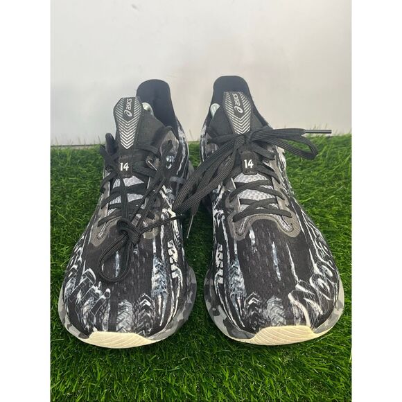 ASICS Noosa Tri 14 Running Shoes Men’s Size 10.5 Black White Tropical Print Flyt main image 5